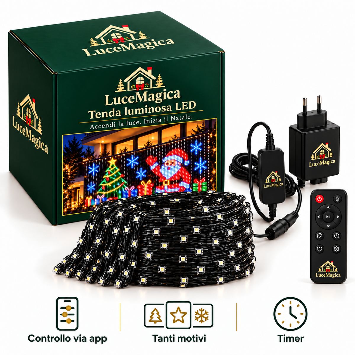 LuceMagica™ Tenda LED